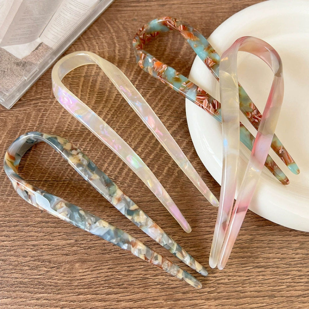 Women Accessories Aesthetic - Retro U-shaped hairclip for women elegant