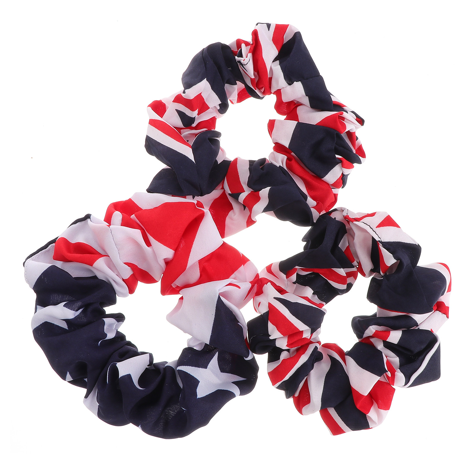 Women Accessories In Uk - 3Pcs Patriotic Flag Hair Bands Usa