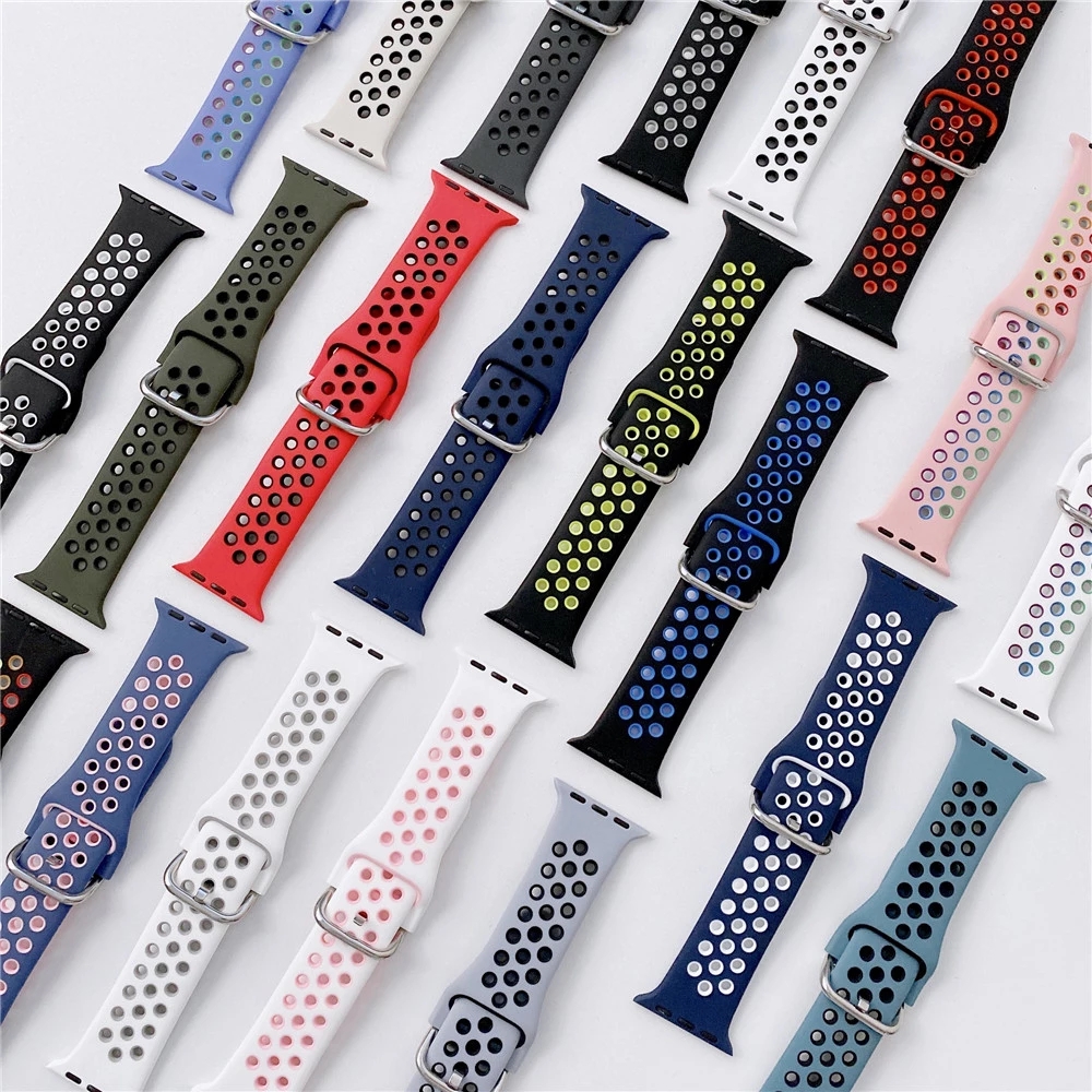 Silicone Strap For Apple Watch - Women'S Accessories Nike บทวิจารณ์และราคา