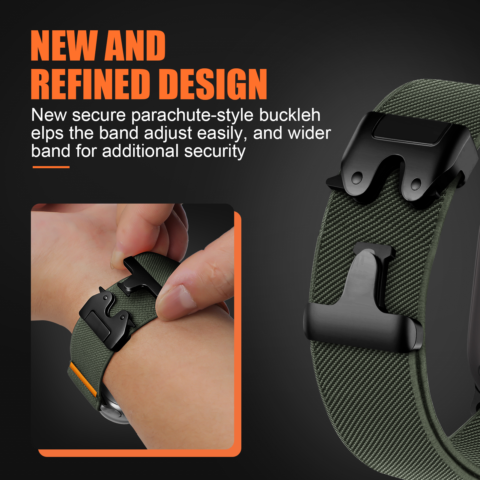 Nylon Parachute Strap For Appl - Women Accessories Website บทวิจารณ์และราคา