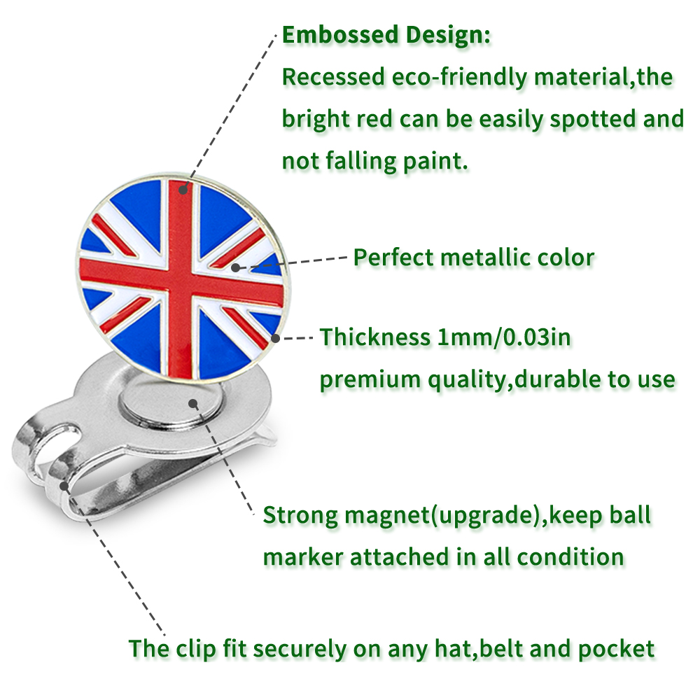 Caiton 4Pcs Golf Hat Clips Mag - Women Accessories In Uk บทวิจารณ์และราคา