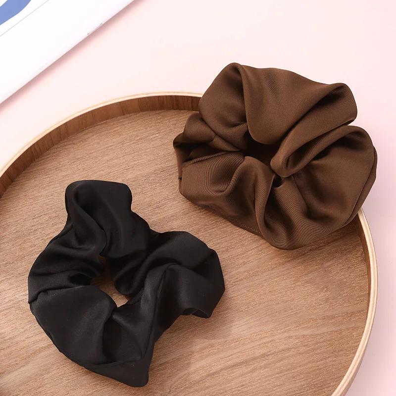 New Classy Retro Elegant Solid - Hair Tie Velvet บทวิจารณ์และราคา