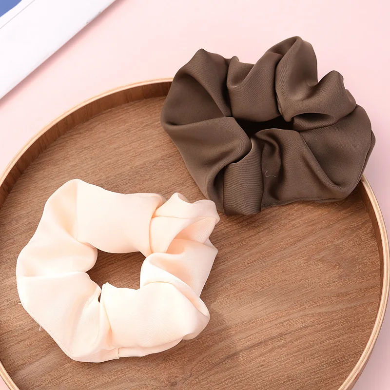 New Classy Retro Elegant Solid - Hair Tie Velvet บทวิจารณ์และราคา