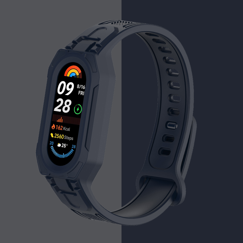 Strap+Case for Xiaomi Band 10  - Women Accessories Website บทวิจารณ์และราคา