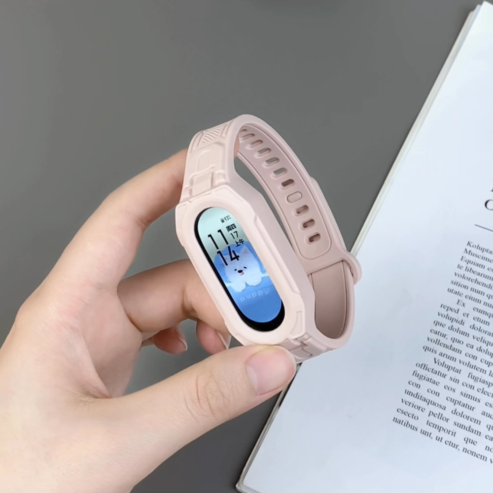 Strap+Case for Xiaomi Band 10  - Women Accessories Website บทวิจารณ์และราคา
