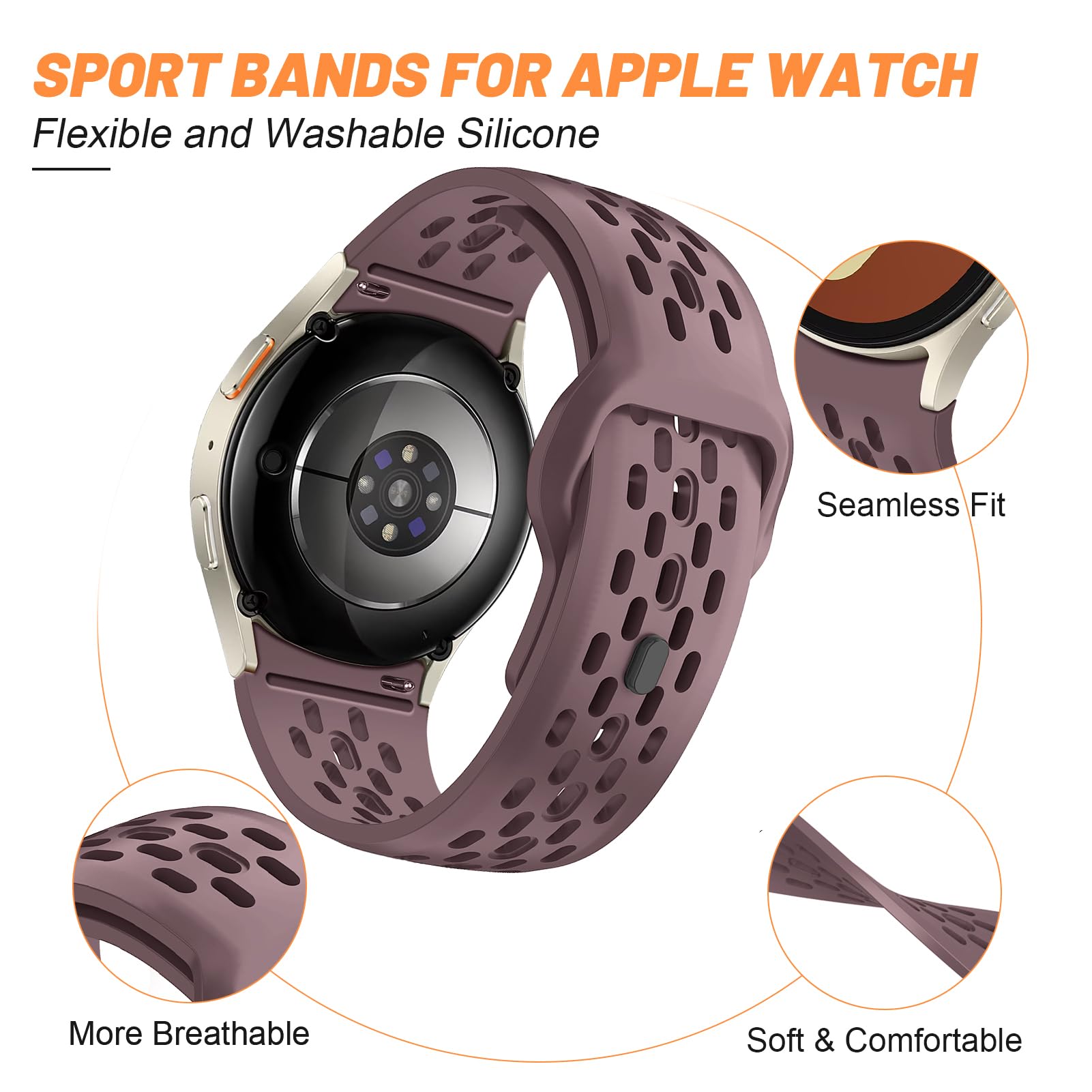 Strap for Samsung Galaxy Watch - Women Accessories Website บทวิจารณ์และราคา