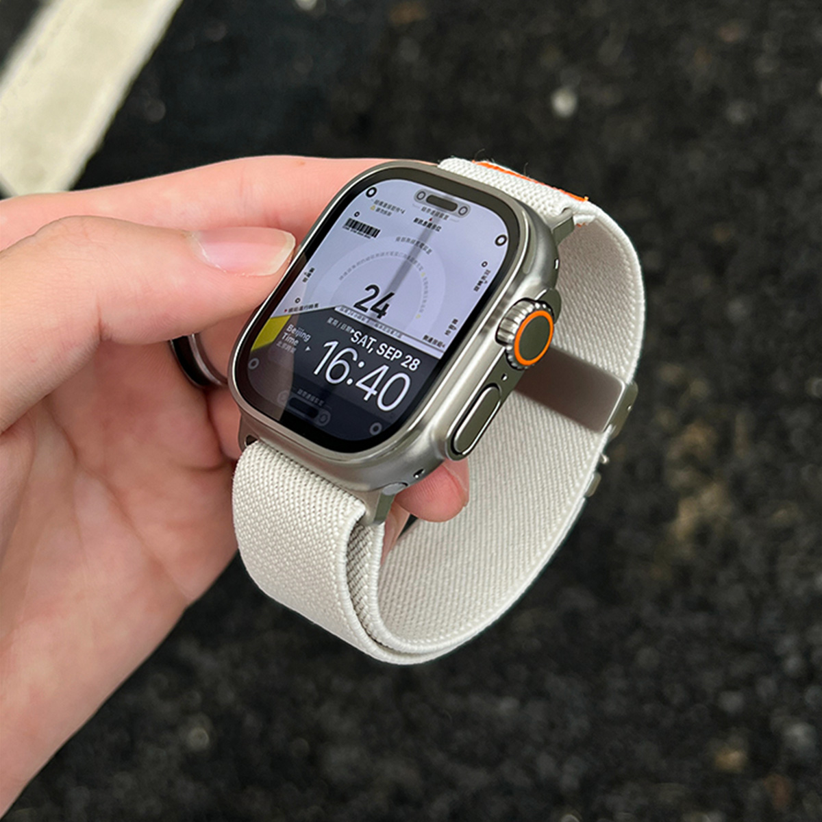 Nylon Strap for Apple Watch Ba - Women Accessories Website บทวิจารณ์และราคา
