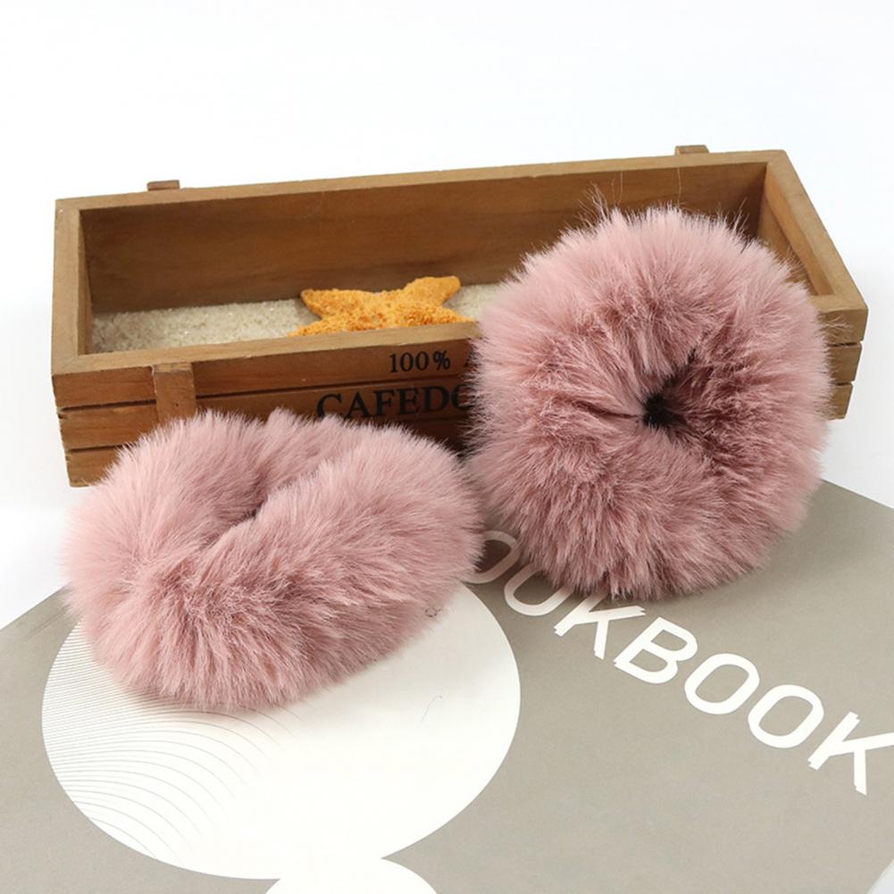 2Pcs Bright Color Hair Bands H - Hair Tie Velvet บทวิจารณ์และราคา