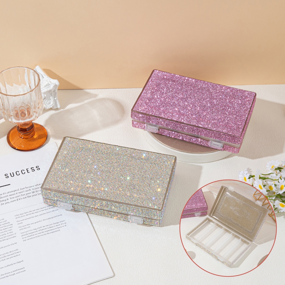 Luxury Shiny Rhinestone Storag - Women Accessories Organizer บทวิจารณ์และราคา