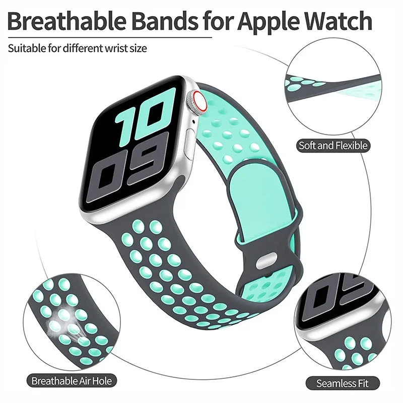 For Apple Watch Band 44mm 45mm - Women'S Accessories Nike บทวิจารณ์และราคา