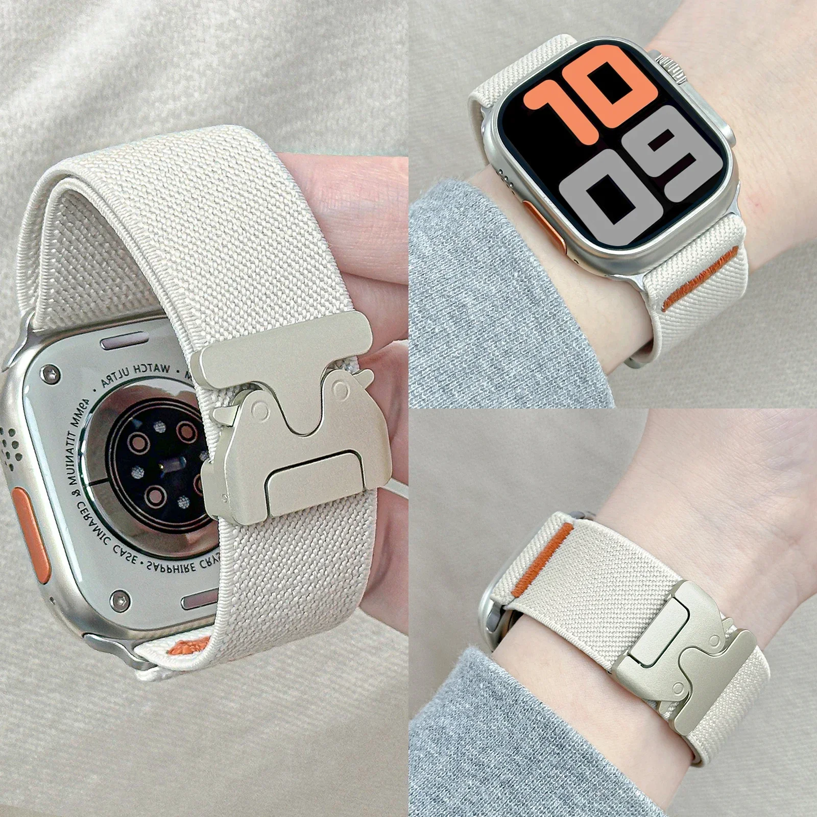 Nylon Strap for Apple Watch ba - Women Accessories Website บทวิจารณ์และราคา
