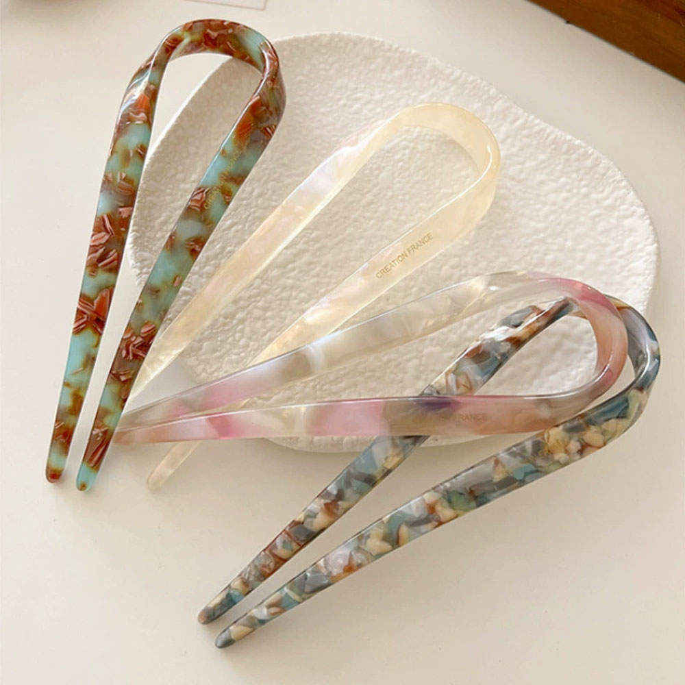 Retro U-shaped hairclip for wo - Women Accessories Aesthetic บทวิจารณ์และราคา