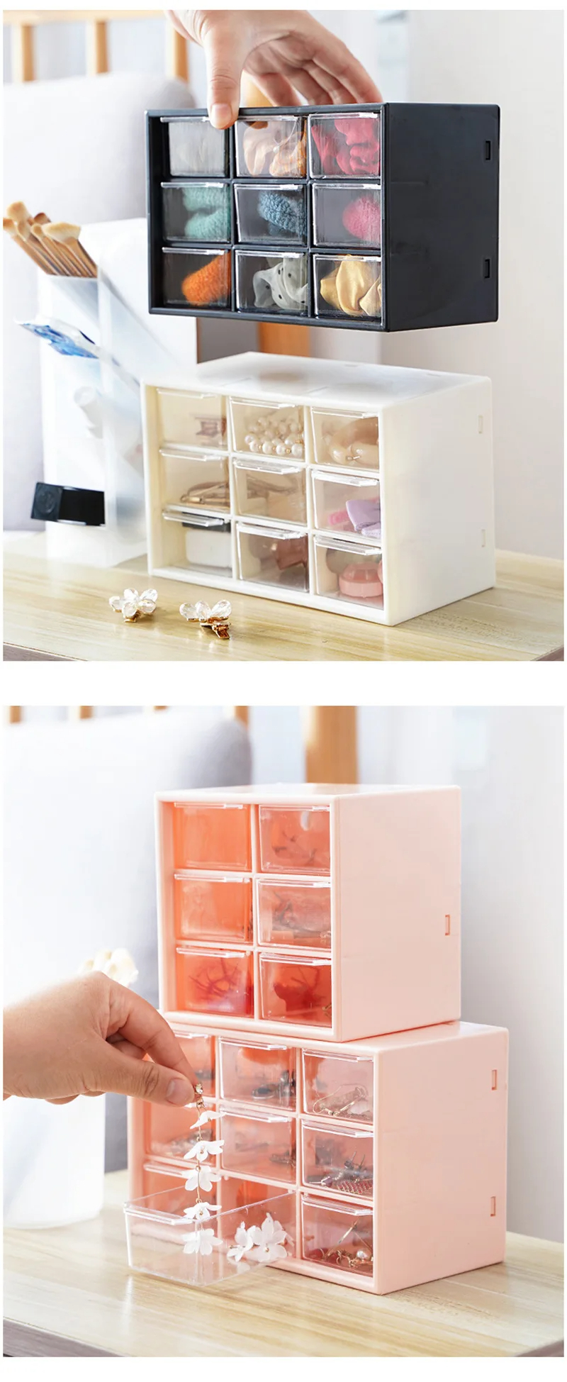Simple High-Color Desktop Orga - Women Accessories Organizer บทวิจารณ์และราคา