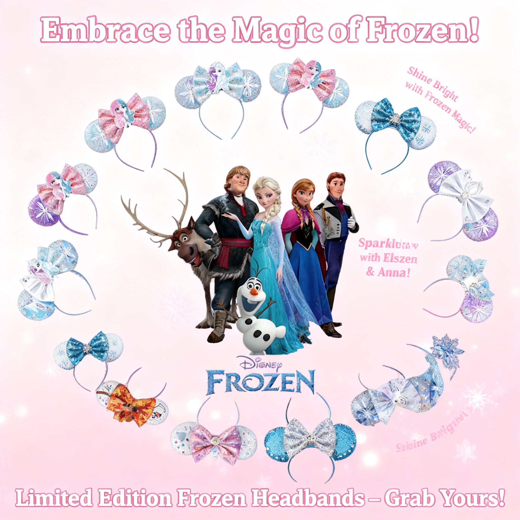 Disney Frozen Elsa Princess An - Women Accessories Aesthetic บทวิจารณ์และราคา