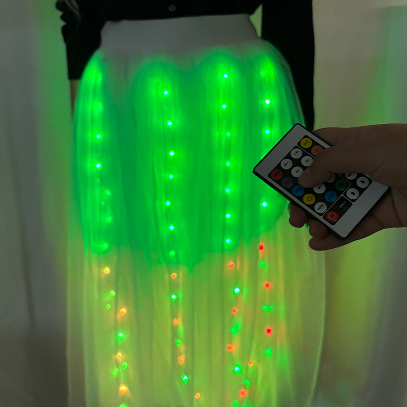 LED Dance Skirt Belly Dance Pe - Women Accessories App บทวิจารณ์และราคา