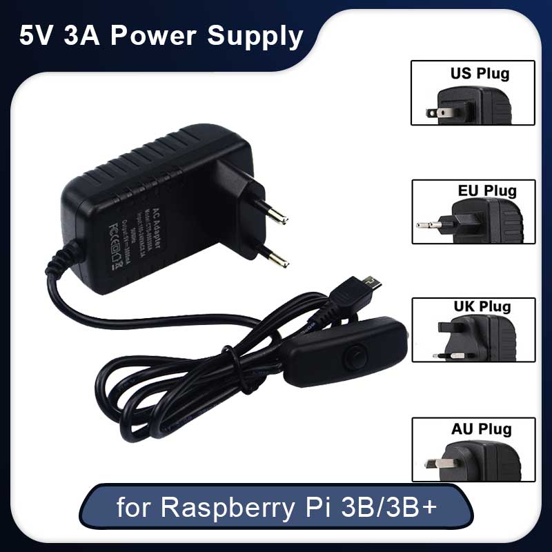5V 3A Raspberry Pi 3 Model B+  - Women Accessories In Uk บทวิจารณ์และราคา