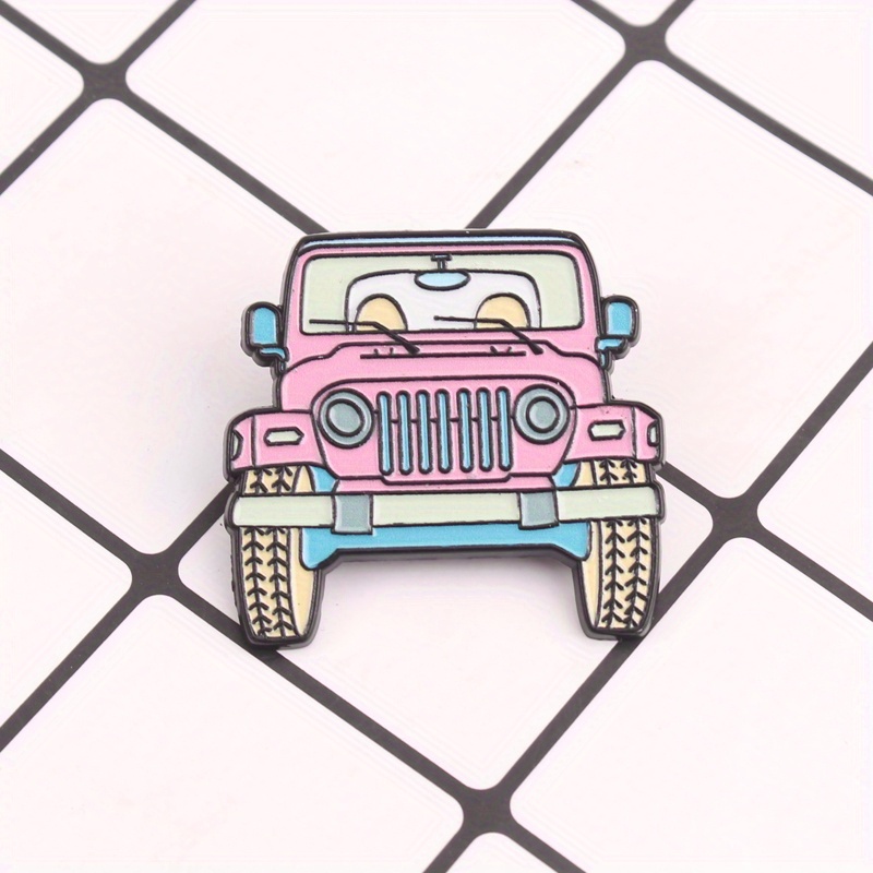 Adorable Pink Jeep Cartoon Ena - Women'S Jeep Accessories บทวิจารณ์และราคา