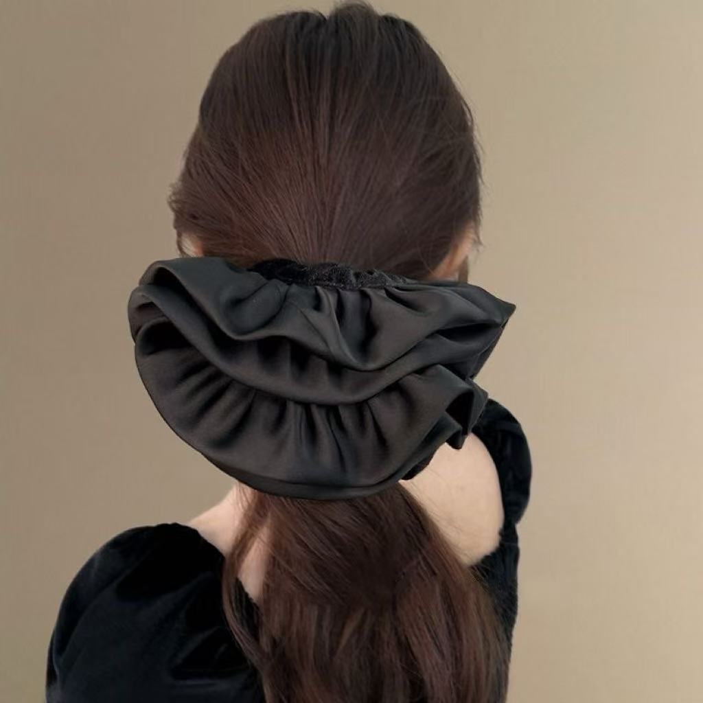 Velvet Oversized Scrunchies -  - Hair Tie Velvet บทวิจารณ์และราคา