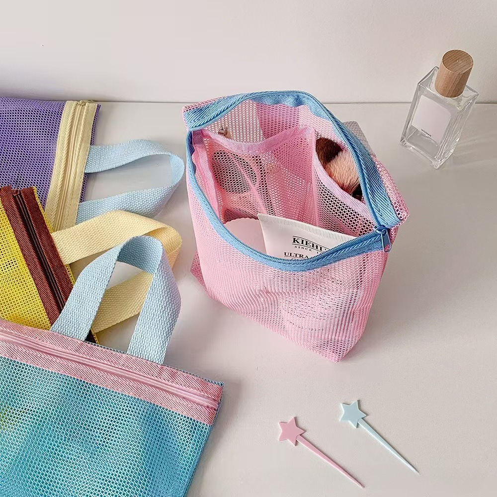 Macaron Color Makeup Organizer - Women Accessories Organizer บทวิจารณ์และราคา