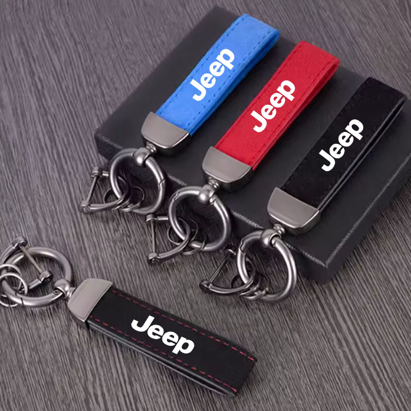 Suede Leather Man Keyring Key  - Women'S Jeep Accessories บทวิจารณ์และราคา