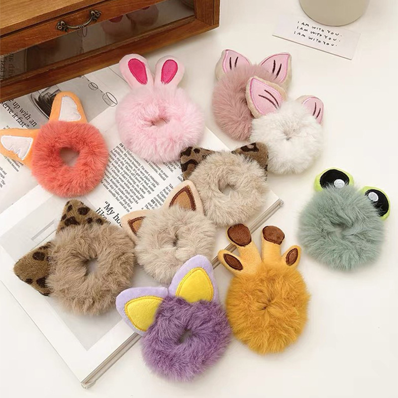 1PC Girl Hair Accessories Styl - Hair Tie Velvet บทวิจารณ์และราคา
