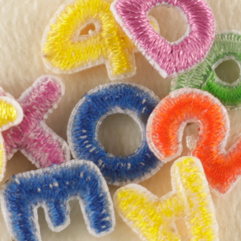 26PCS 3D Mini Letter Patches E - Women Accessories Name In English บทวิจารณ์และราคา