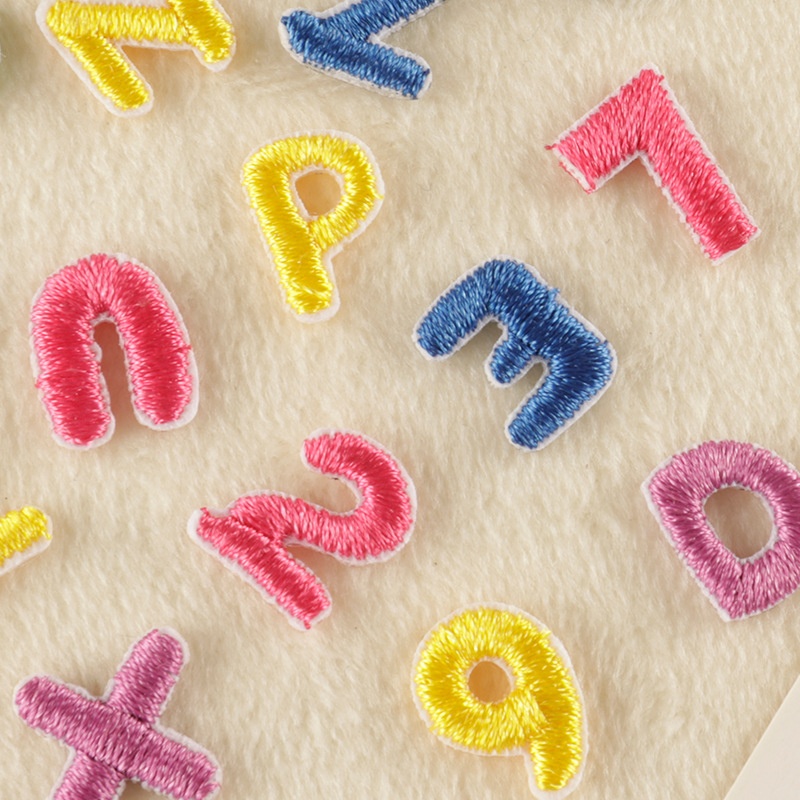 26PCS 3D Mini Letter Patches E - Women Accessories Name In English บทวิจารณ์และราคา