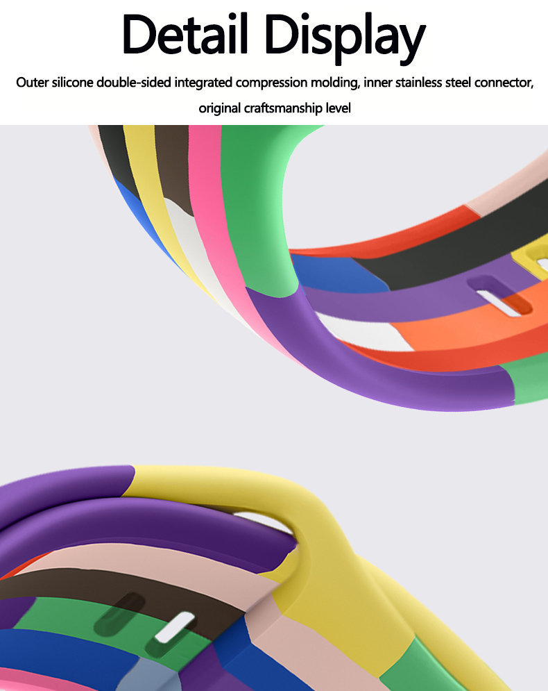 Silicone band For Apple Watch  - Women Accessories Website บทวิจารณ์และราคา