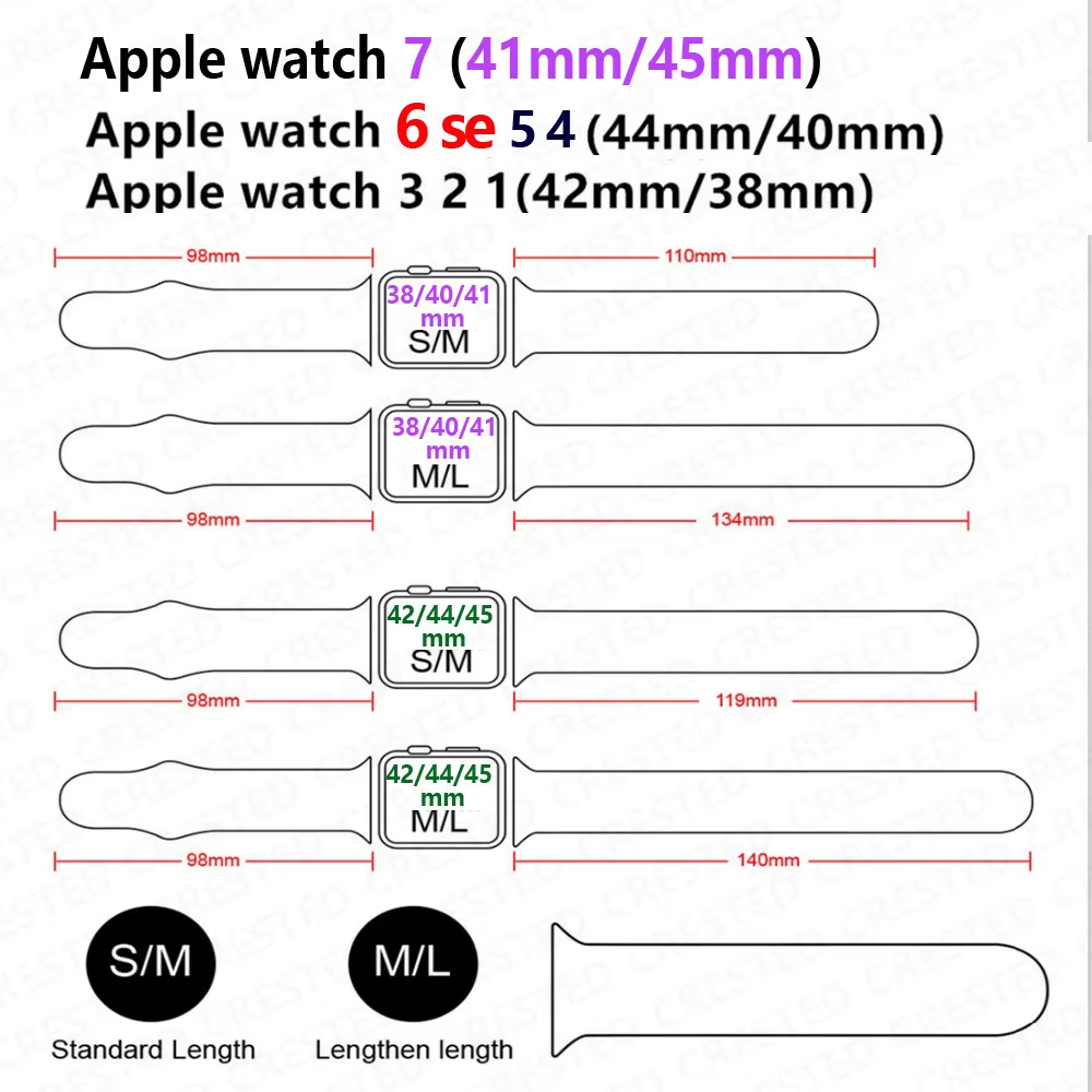 Silicone band For Apple Watch  - Women Accessories Website บทวิจารณ์และราคา