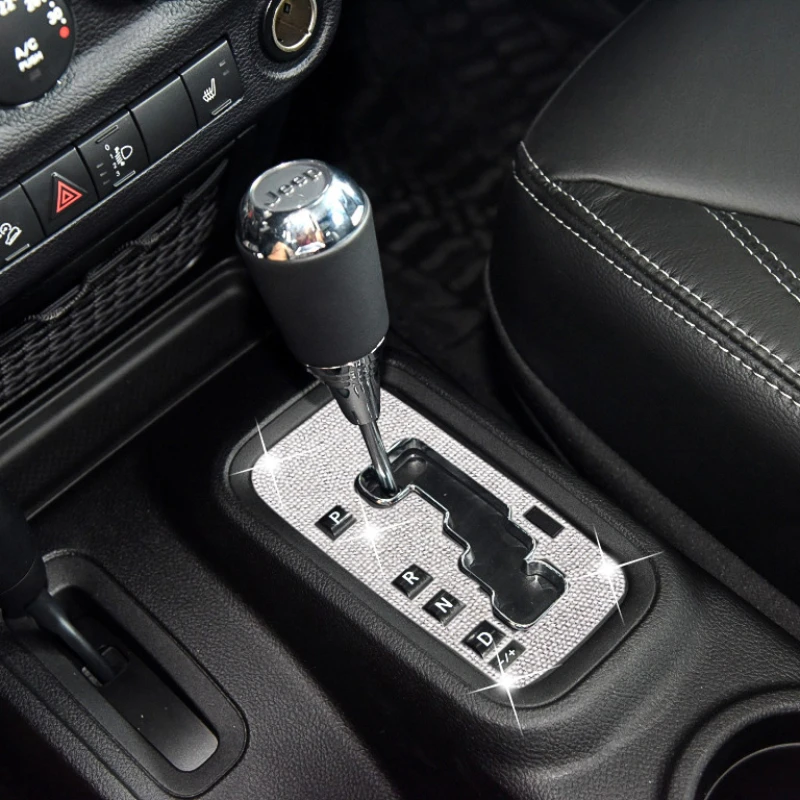 Bling Crystal Car Gear Shift B - Women'S Jeep Accessories บทวิจารณ์และราคา