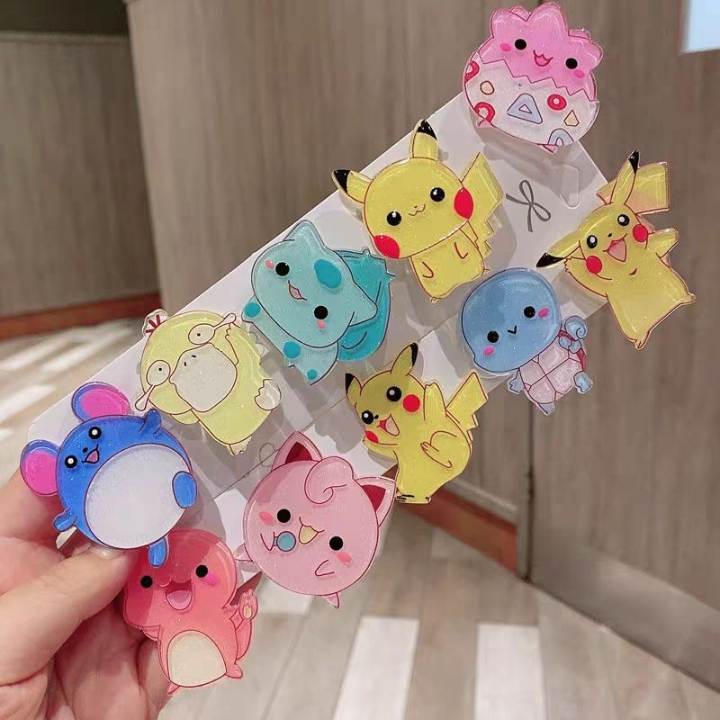 Pokémon Hair Clips Hairpins Cu - Women'S Accessories List บทวิจารณ์และราคา