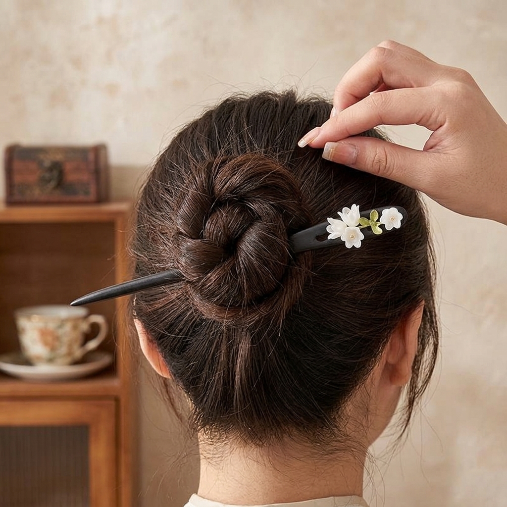 Lily Of The Valley1 Hair Stick - Women Accessories Wholesale บทวิจารณ์และราคา