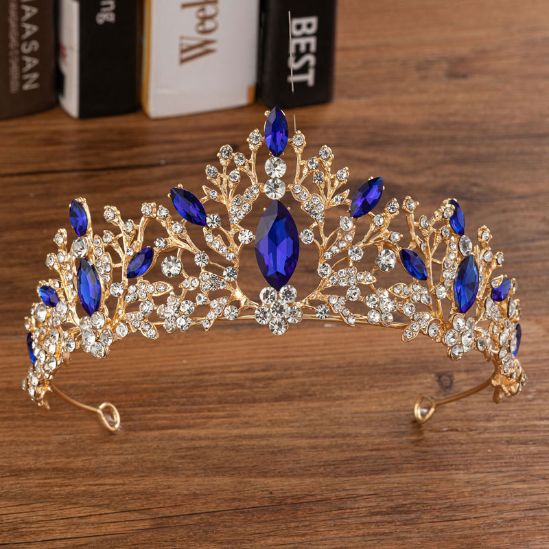 Tiara Colorful Rhinestone Quee - Women Accessories For Wedding บทวิจารณ์และราคา