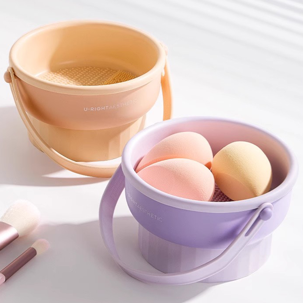 Makeup Brush Cleaning Bucket W - Women Accessories Organizer บทวิจารณ์และราคา