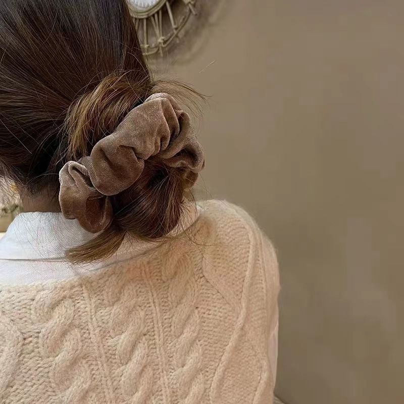 KYDZSW Vintage Velvet Big Hair - Hair Tie Velvet บทวิจารณ์และราคา