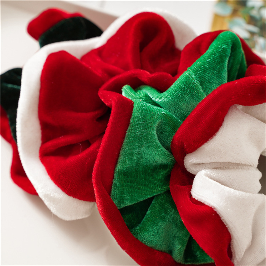 2026 Christmas Cute Velvet Scr - Hair Tie Velvet บทวิจารณ์และราคา