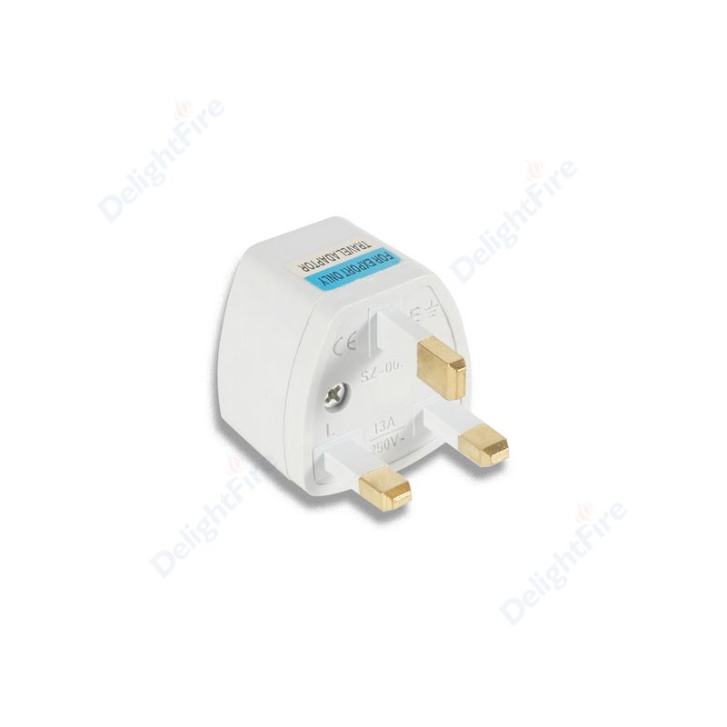 Universal UK Plug Adapter Euro - Women Accessories In Uk บทวิจารณ์และราคา