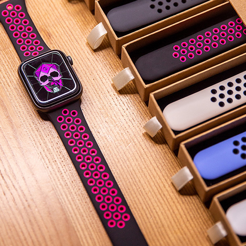 Silicone Strap For Apple Watch - Women'S Accessories Nike บทวิจารณ์และราคา