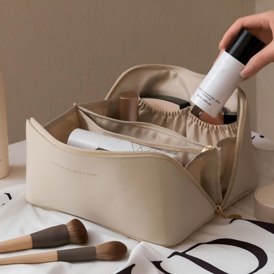 Large Capacity Waterproof Make - Women Accessories Organizer บทวิจารณ์และราคา