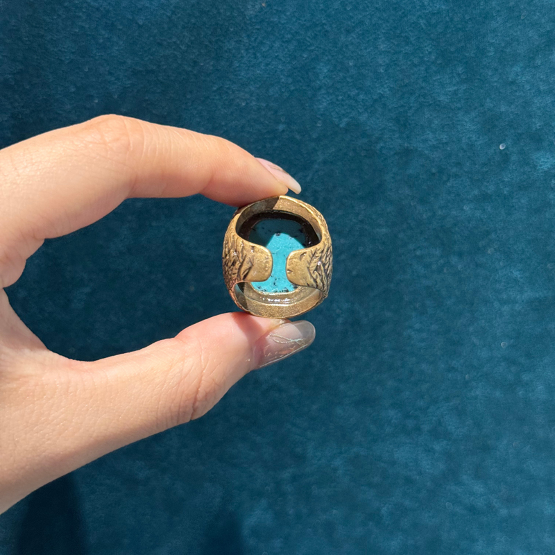 Vintage Turquoise Ring Woman J - Women'S Accessories Trends 2026 บทวิจารณ์และราคา