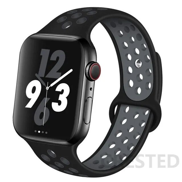 Silicone Strap For apple Watch - Women'S Accessories Nike บทวิจารณ์และราคา