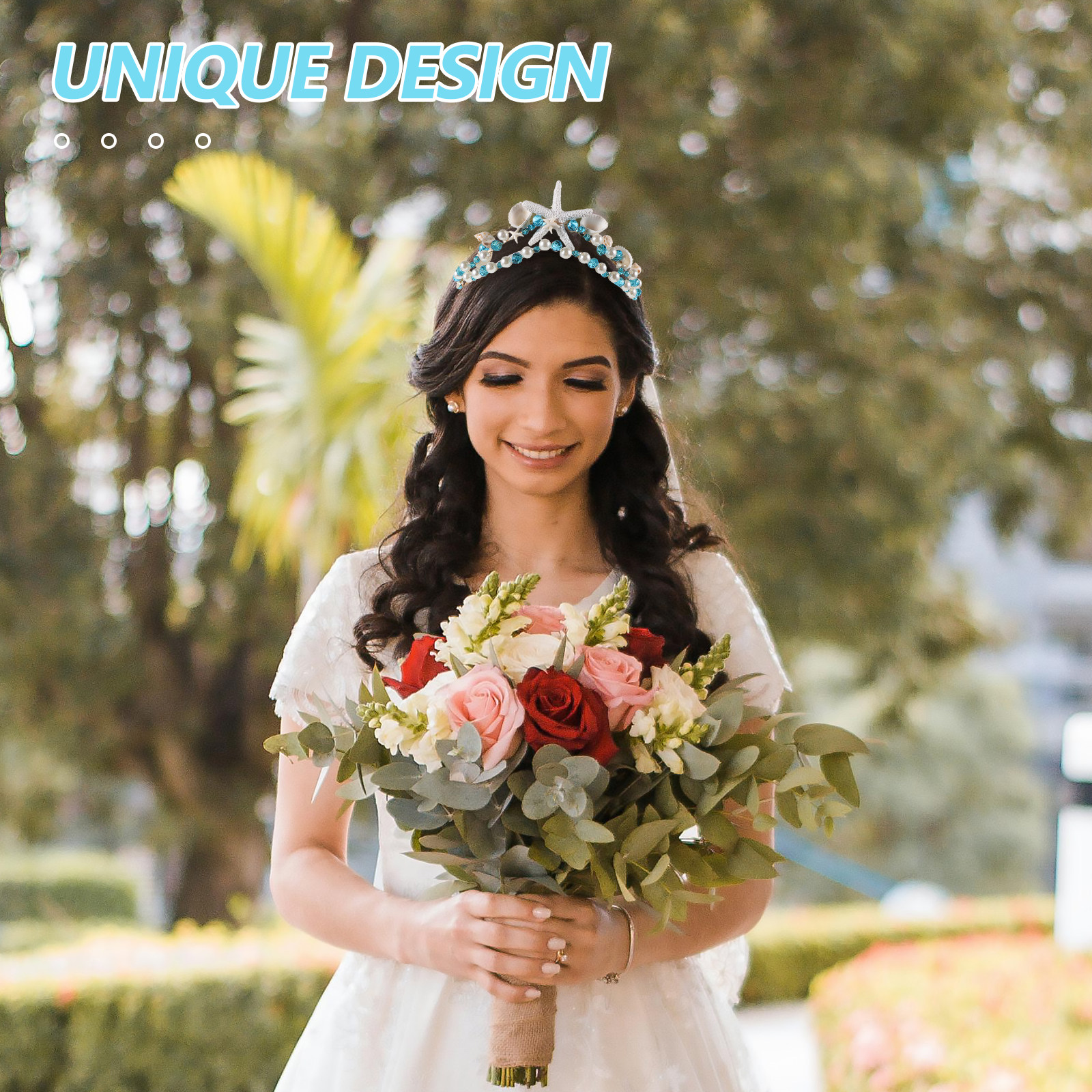 Seashell Crown Bridal Headband - Women Accessories For Wedding บทวิจารณ์และราคา