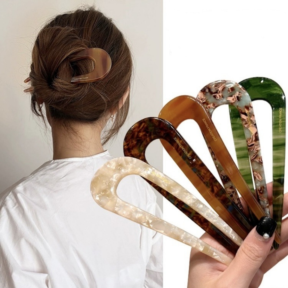 U Shape Hairpins Women French  - Women Accessories Website บทวิจารณ์และราคา