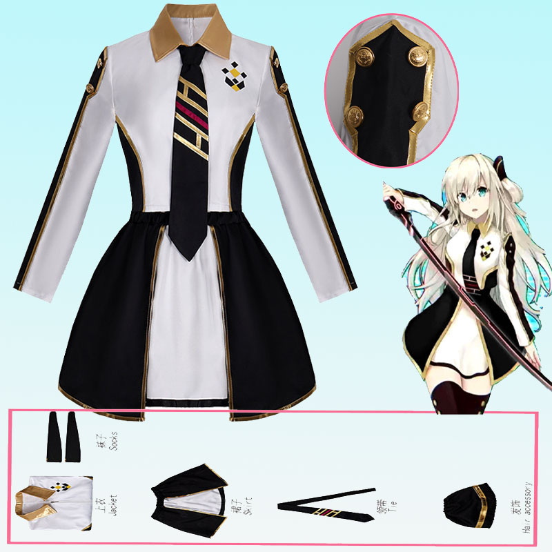 Anime Womens Costume Cosplay S - Women'S Anime Accessories บทวิจารณ์และราคา