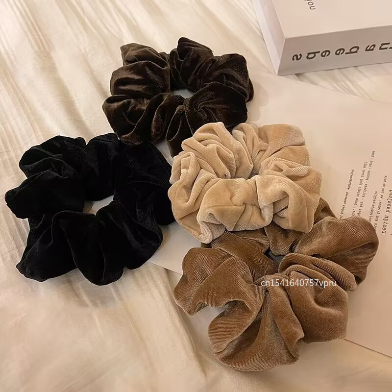 New Women Hair Tie Soft Headwe - Hair Tie Velvet บทวิจารณ์และราคา