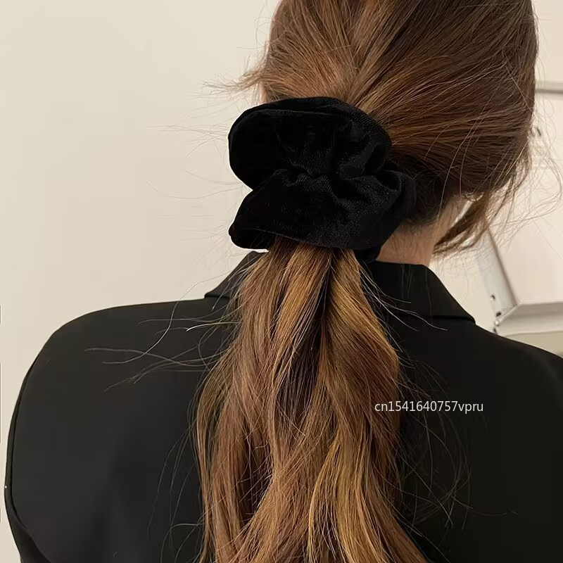 New Women Hair Tie Soft Headwe - Hair Tie Velvet บทวิจารณ์และราคา