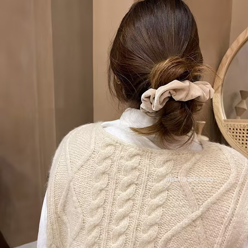 New Women Hair Tie Soft Headwe - Hair Tie Velvet บทวิจารณ์และราคา