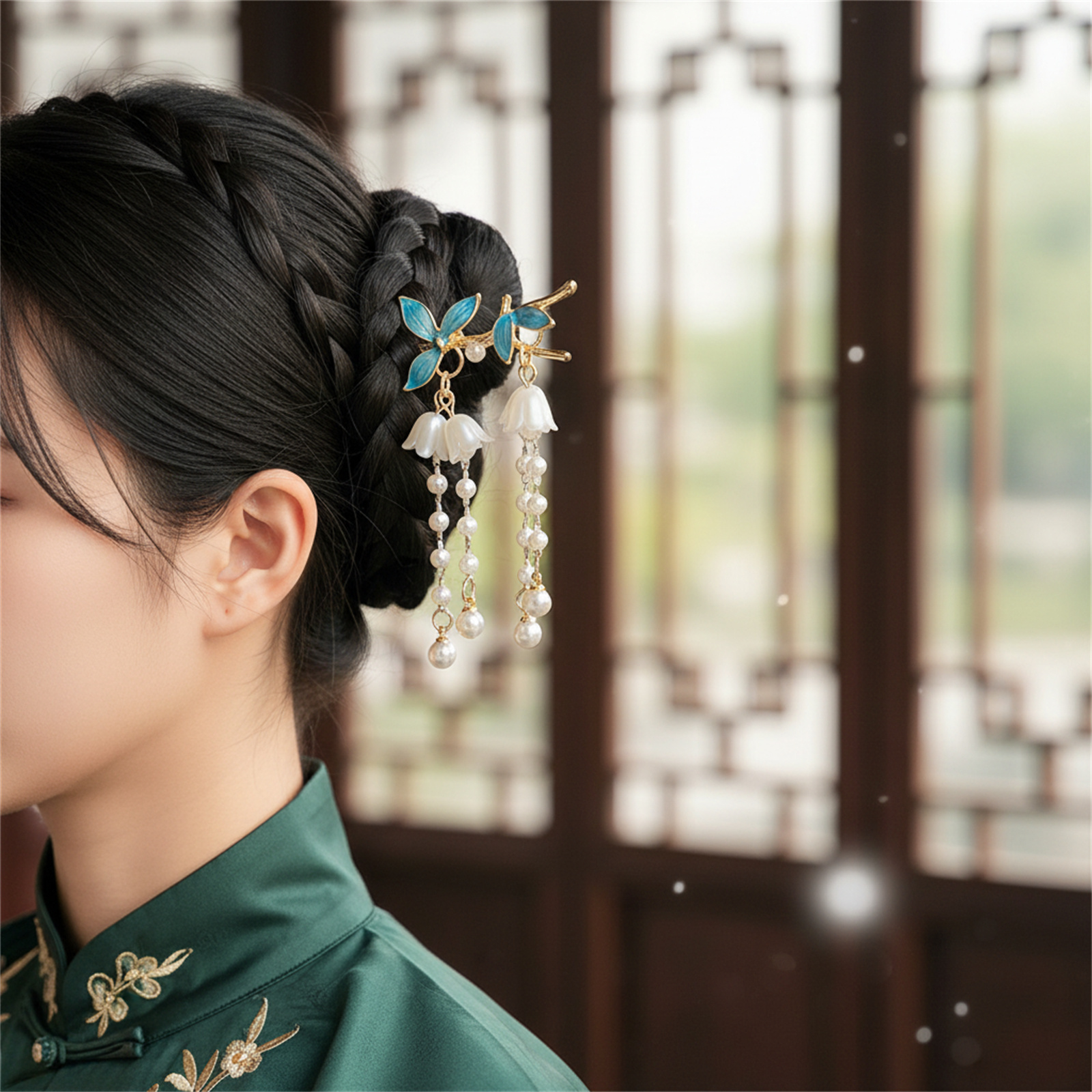 New Chinese Style Antique Hair - Women Accessories Aesthetic บทวิจารณ์และราคา