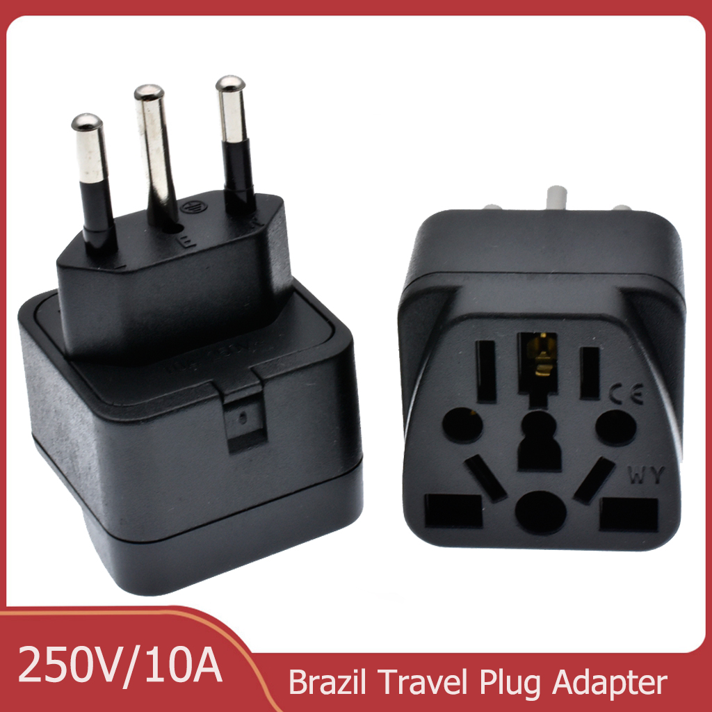 Universal Brazil Plug Adapter  - Women Accessories In Uk บทวิจารณ์และราคา