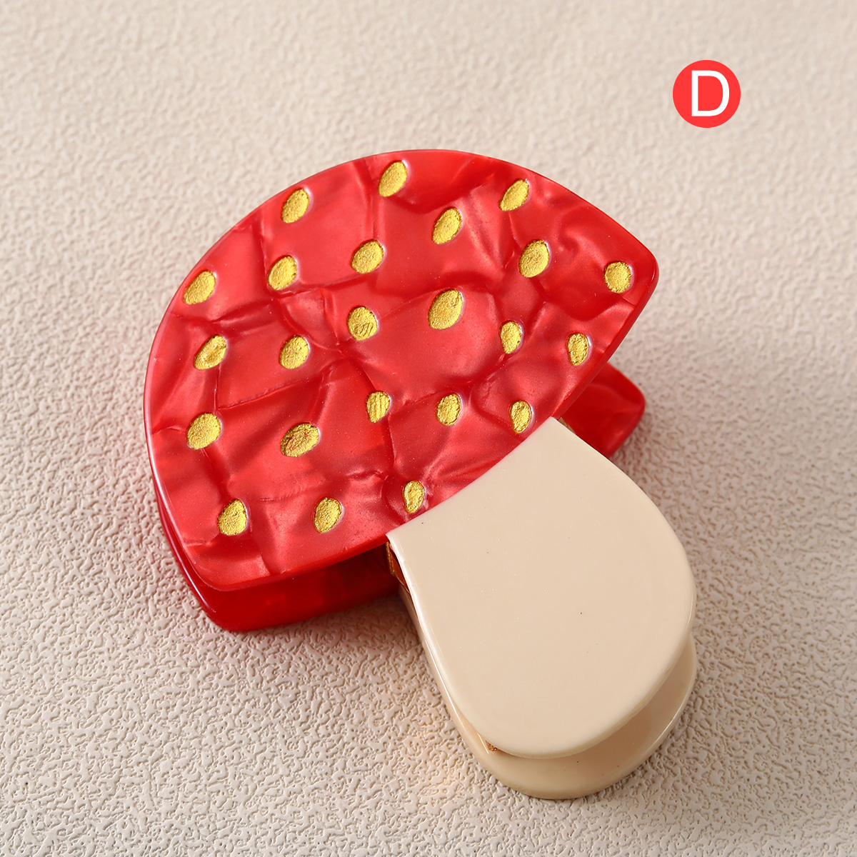 1pc Mushroom Shape Hair Claw A - Women Accessories Aesthetic บทวิจารณ์และราคา